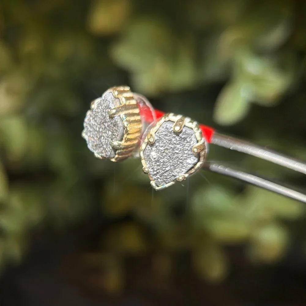 Kendra Scott‎ Tessa Platinum Druzy Earrings